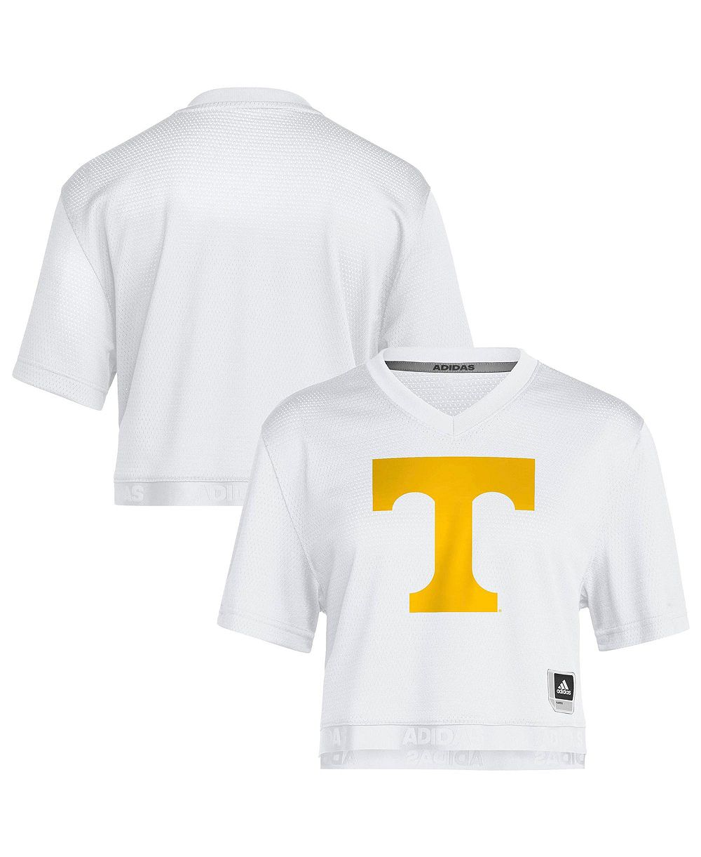 Adidas женская белая укороченная модная джерси Tennessee Volunteers