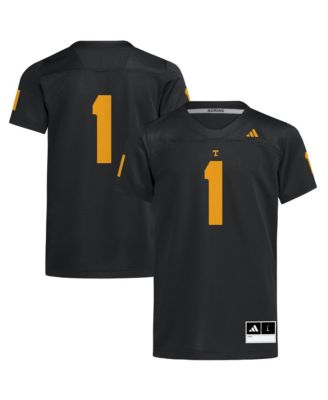 adidas Big Boys and Girls 1 Black Tennessee Volunteers Replica Football Jersey