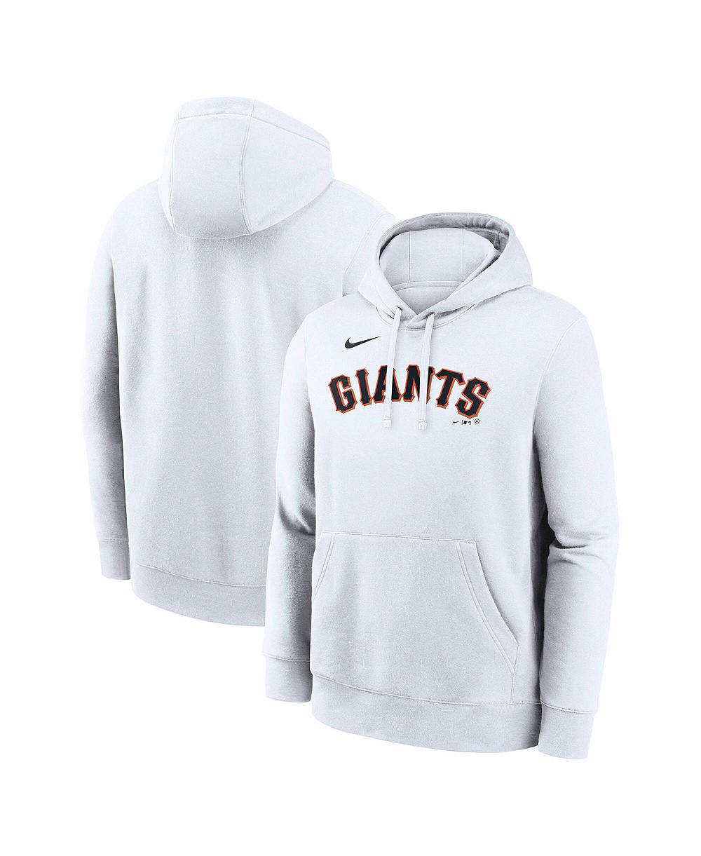 Nike мужской худи Dri-FIT White San Francisco Giants