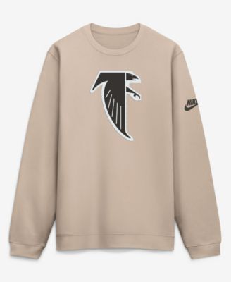 Мужской свитшот Nike Atlanta Falcons I-Formation Rewind Club Crew, песочного цвета