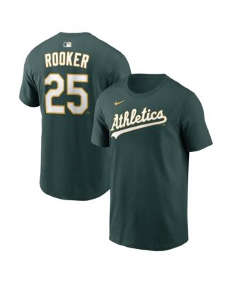 Мужская футболка Nike Brent Rooker Green Athletics