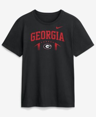 Мужская футболка Nike Georgia Bulldogs Primetime Football Icon черного цвета