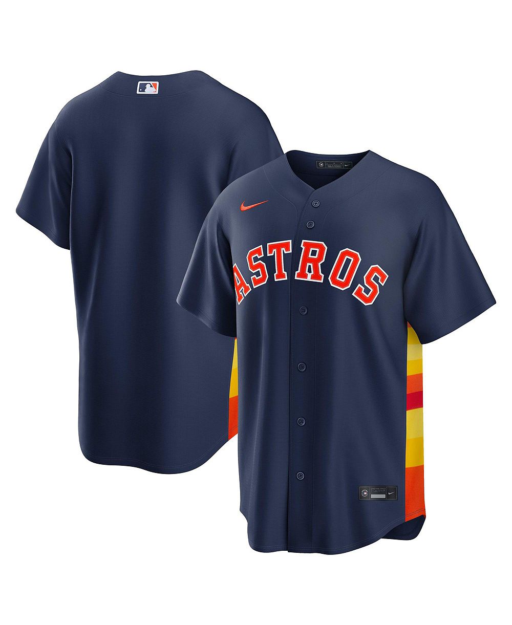 Nike мужская реплика альтернативная джерси Houston Astros темно-синего цвета