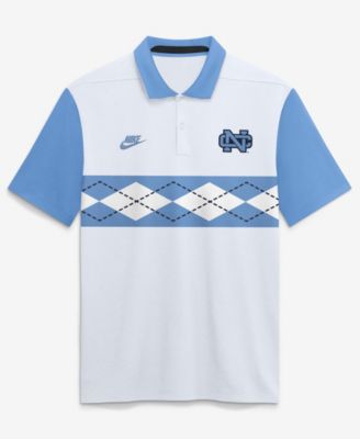 Nike Мужская белая поло-рубашка North Carolina Tar Heels Legacy Vapor с логотипом Dri-FIT
