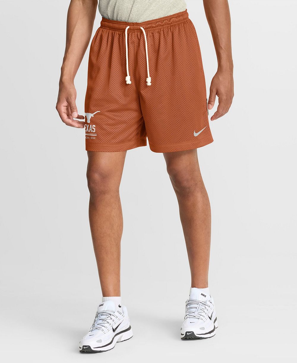 Nike Men's Texas Orange/Anthracite Texas Longhorns 2026 Sideline Standard Issue Reversible Dri-FIT Shorts
