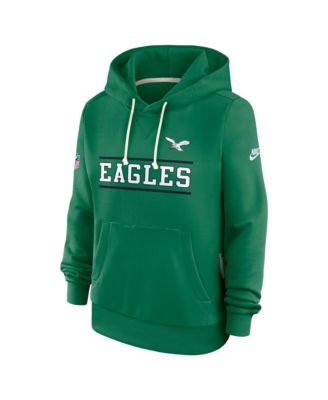 Nike Women's Kelly Green Philadelphia Eagles Sideline Standard Issue Alternate Dri-FIT Hoodie