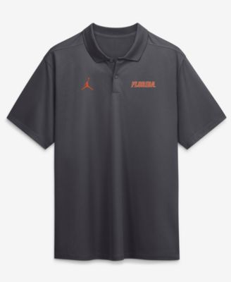 Мужская рубашка-поло Jordan Florida Gators Dri-FIT Victory Anthracite