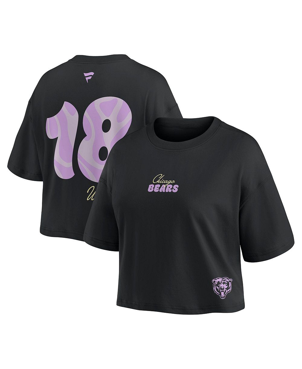 Fanatics женская укороченная футболка Chicago Bears с именем Калеба Уильямса