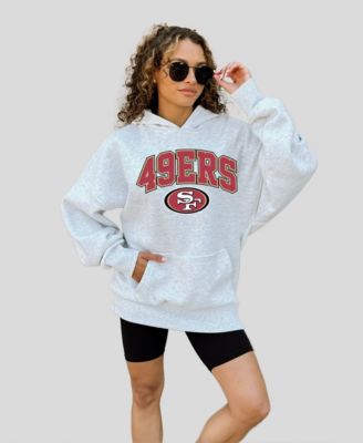 Женская толстовка Gameday Couture цвета Ash для фанатов Сан-Франциско 49ers, премиум качество