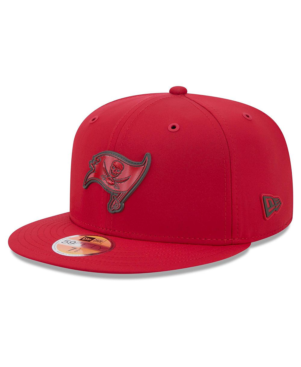 New Era мужская fitted-кепка Red Tampa Bay Buccaneers 2026 Sideline 59FIFTY