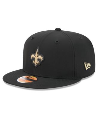 New Era Men's Black New Orleans Saints 2026 Sideline 59FIFTY Fitted Hat