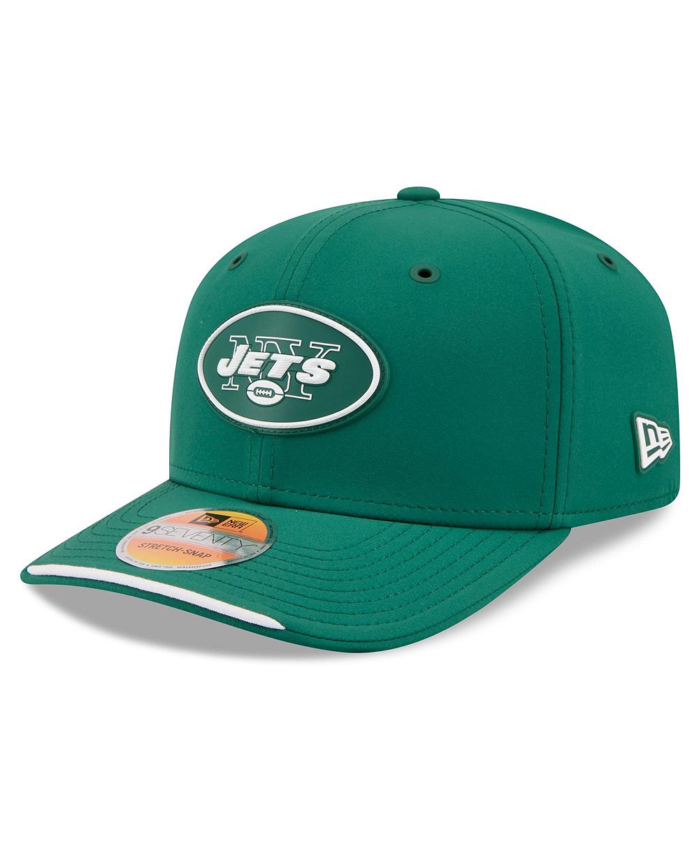 New Era мужская регулируемая кепка 9SEVENTY Green New York Jets 2026 Sideline Throwback
