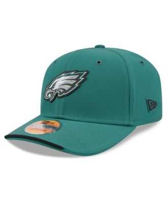 Мужская кепка New Era Midnight Green Philadelphia Eagles 2026 Sideline 9SEVENTY Adjustable