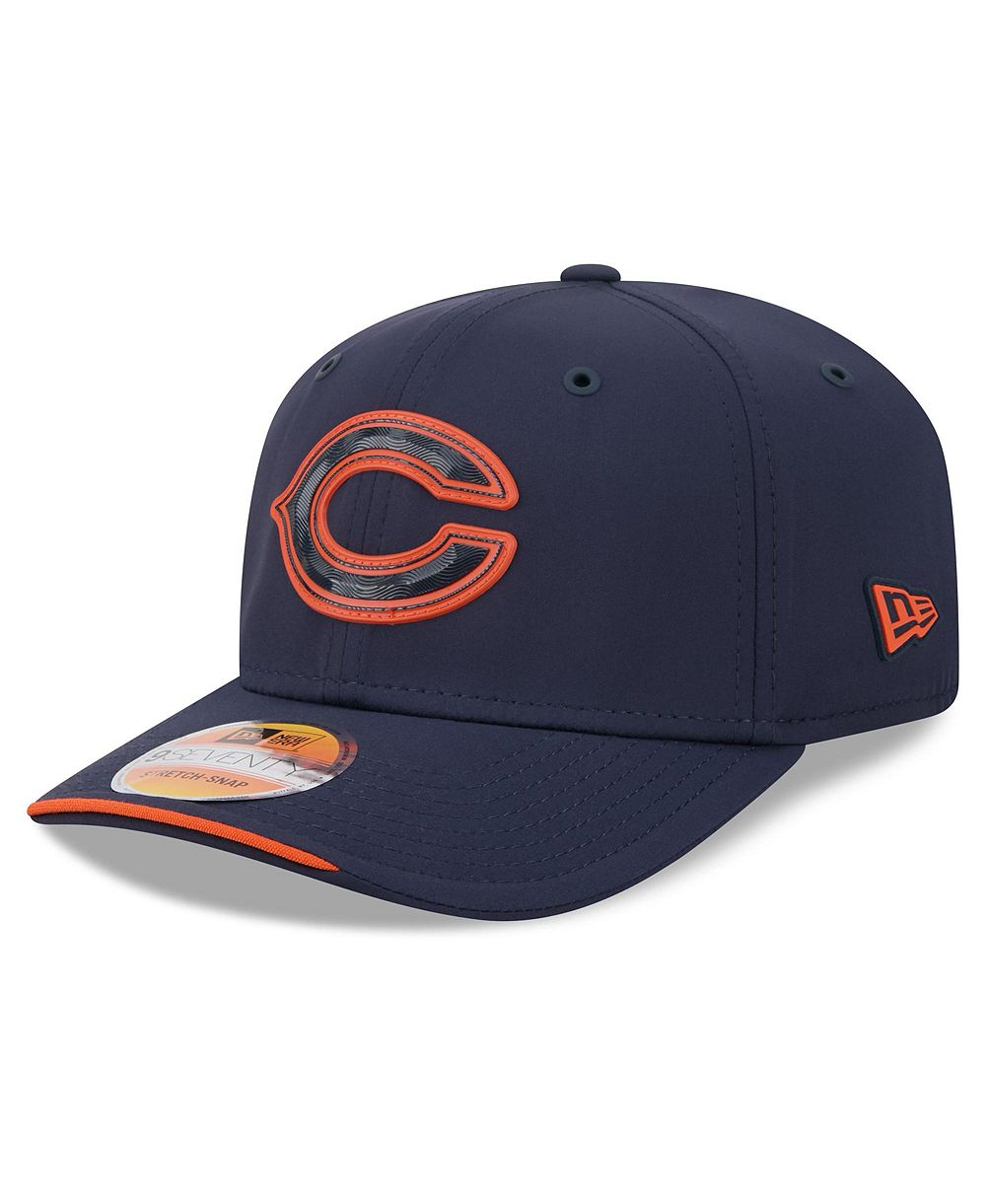 New Era мужская темно-синяя регулируемая кепка 9SEVENTY Chicago Bears 2026 Sideline