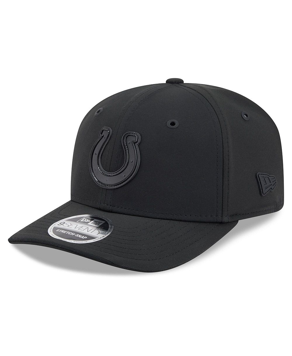 New Era мужская регулируемая кепка 9SEVENTY 2026 Sideline для болельщиков Indianapolis Colts, черная