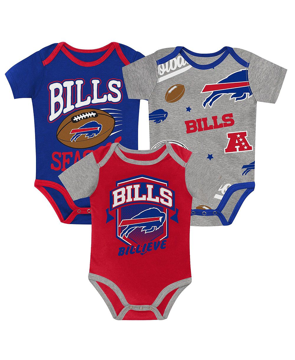 Детский комбинезон Outerstuff для мальчиков и девочек «Buffalo Bills First Round Pick», 3 предмета