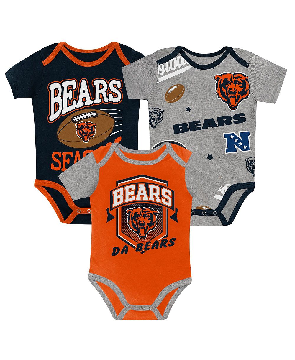 Outerstuff детский комплект из 3-х предметов Chicago Bears First Round Pick для мальчиков и девочек