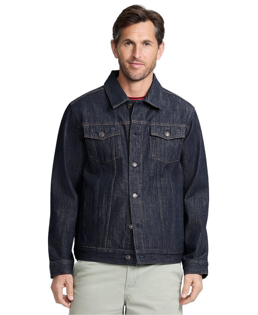 Lands' End Men's Denim Trucker Jacket