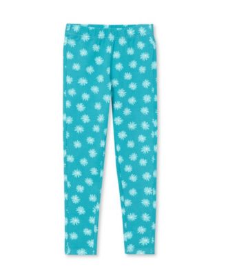 Floral/baltic teal