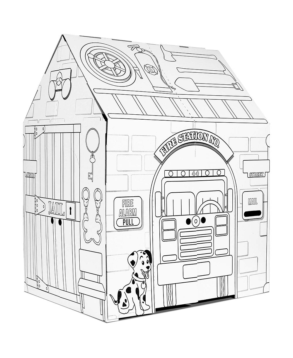 Игровой домик Easy Playhouse Police and Fire Station