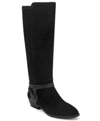 Earth Women's Perla Tall Suede Riding Boots