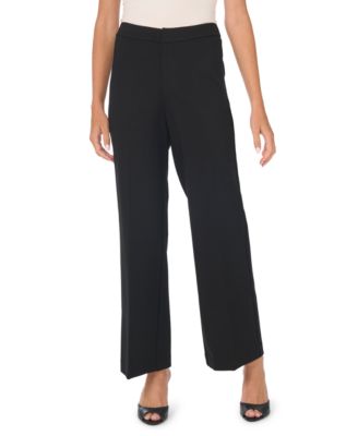 CeCe Women's Mid Rise Wide Leg Pants