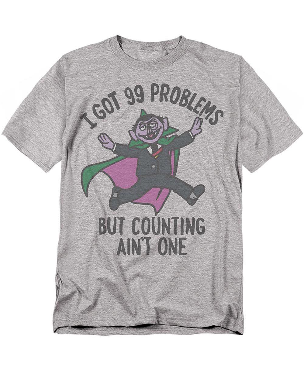 Sesame Street Men's Big and Tall Problems T-Shirt