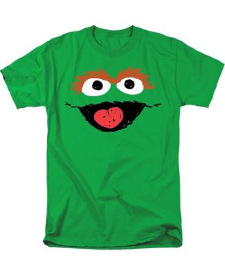 Sesame Street Men's Oscar The Grouch Crayon Sketch T-Shirt