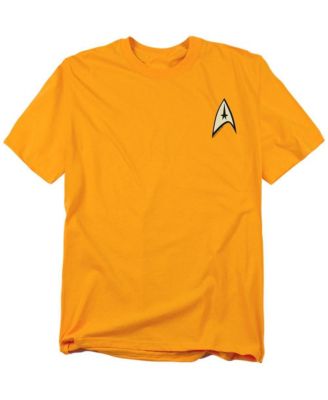 Star Trek Men's Command Uniform W Foil T-Shirt