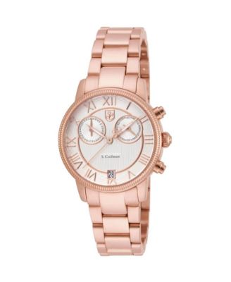 Женские часы Invicta S.Coifman SC0333 Heritage Chronograph, стальной браслет
