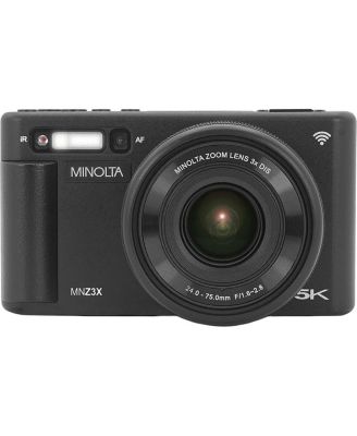 Цифровая камера Minolta MNZ3X 72MP 5K Ultra HD с оптическим зумом 24-75mm