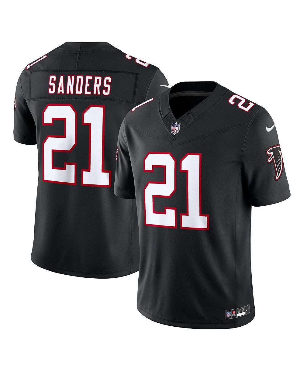 Мужская джерси Nike Atlanta Falcons Deion Sanders Throwback Vapor F.U.S.E. Stitched