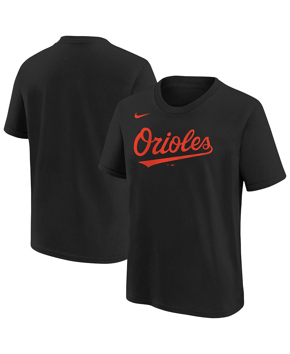 Nike мужские футболка с надписью Baltimore Orioles, черный цвет