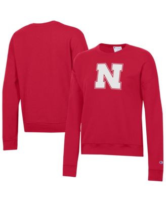 Champion Women's Nebraska Huskers Powerblend Relaxed-Fit Graphic Sweatshirt