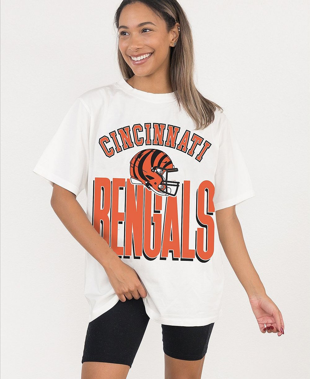 Gameday Couture женская футболка с графическим принтом оверсайз Cincinnati Bengals