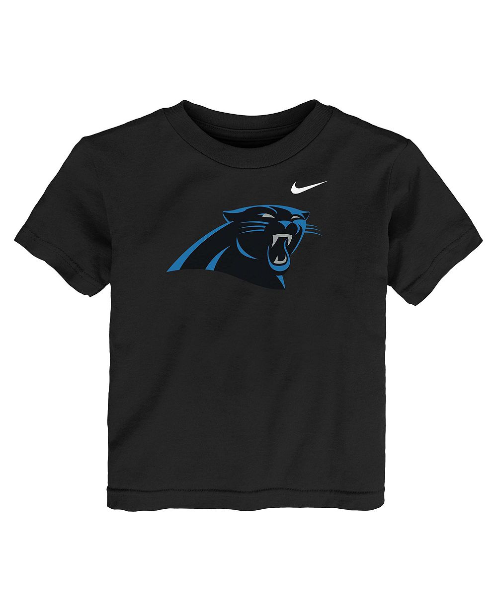 Nike Toddler Black Carolina Panthers Logo T-Shirt