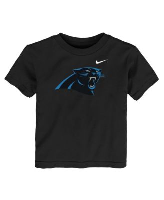 Nike Toddler Black Carolina Panthers Logo T-Shirt