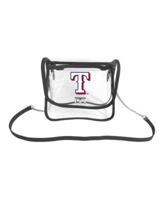 Logo Brands Texas Rangers Sideline Clear Purse