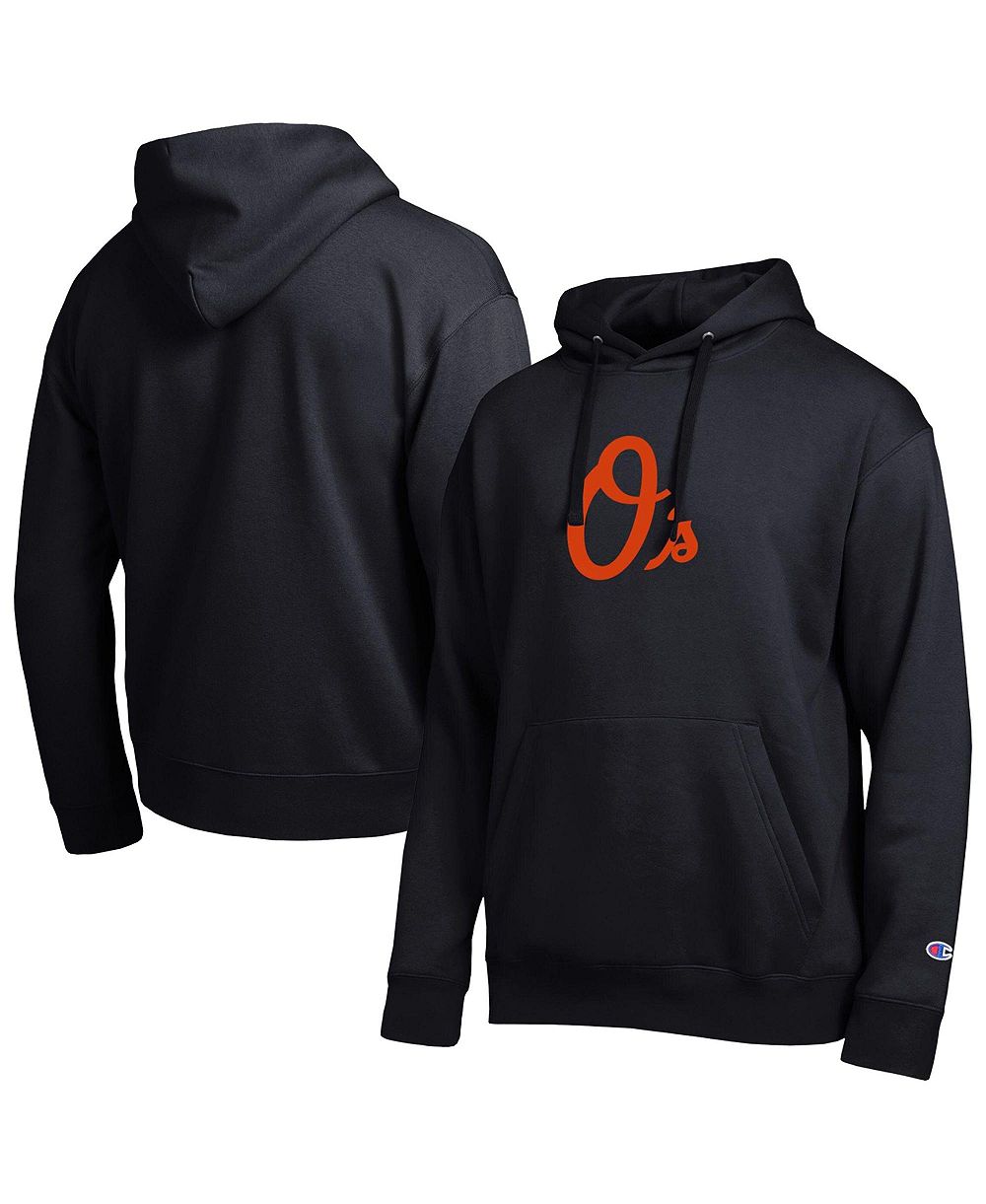 Champion мужской худи Black Baltimore Orioles с вышитым логотипом All Star