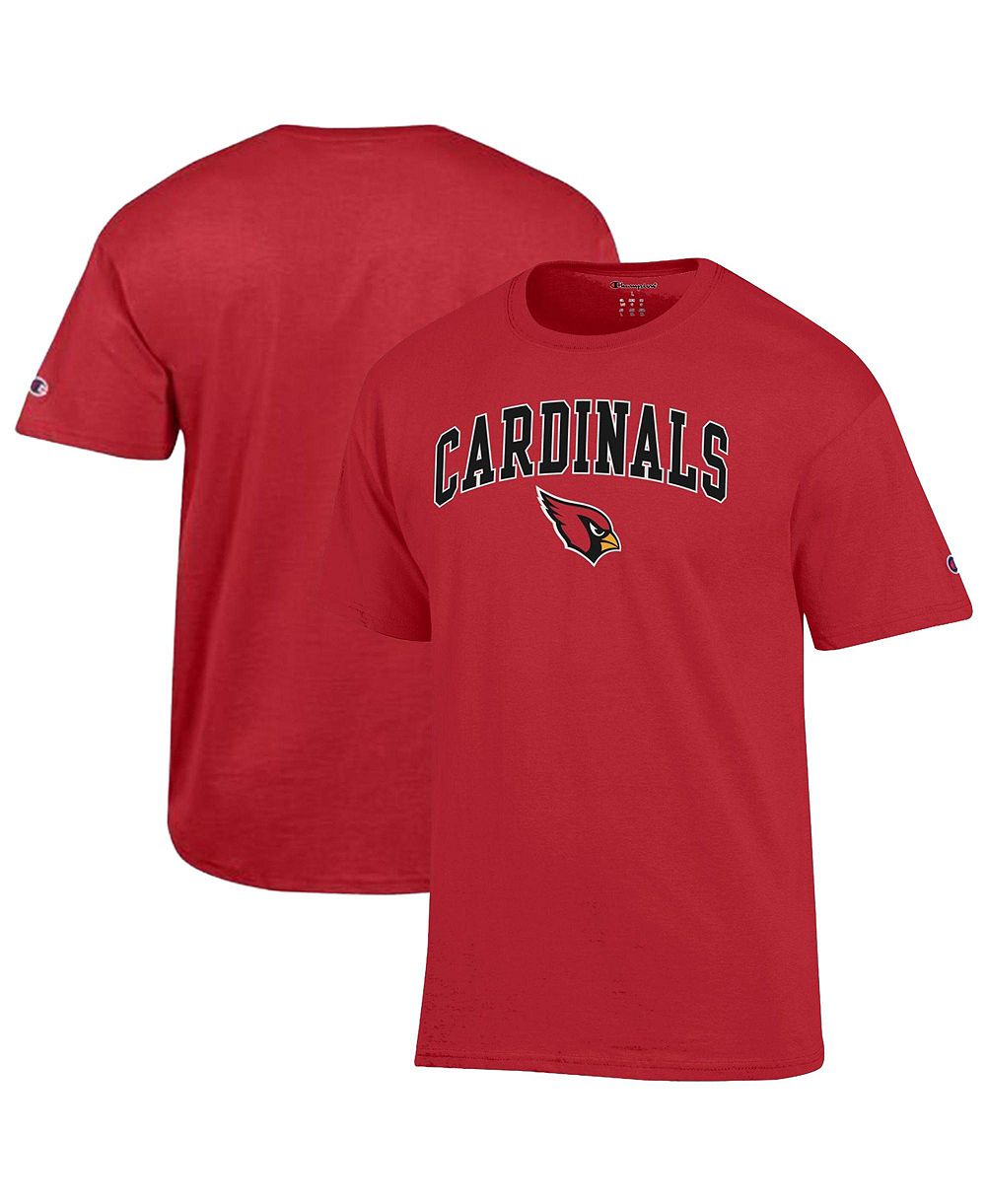 Мужская футболка Champion с логотипом Arizona Cardinals, свободный крой