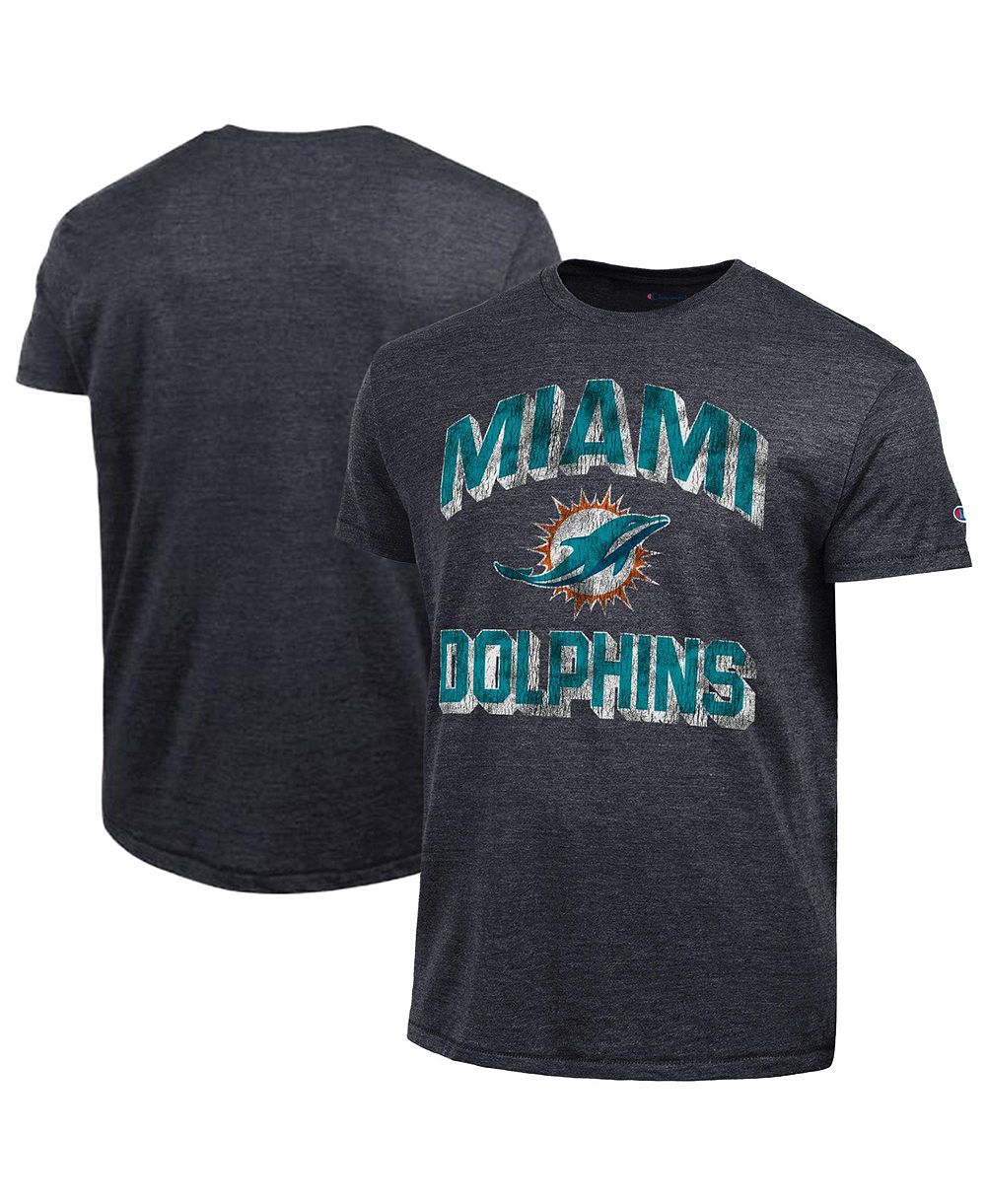 Мужская футболка Champion Miami Dolphins из трикотажной смеси с эффектом потертости