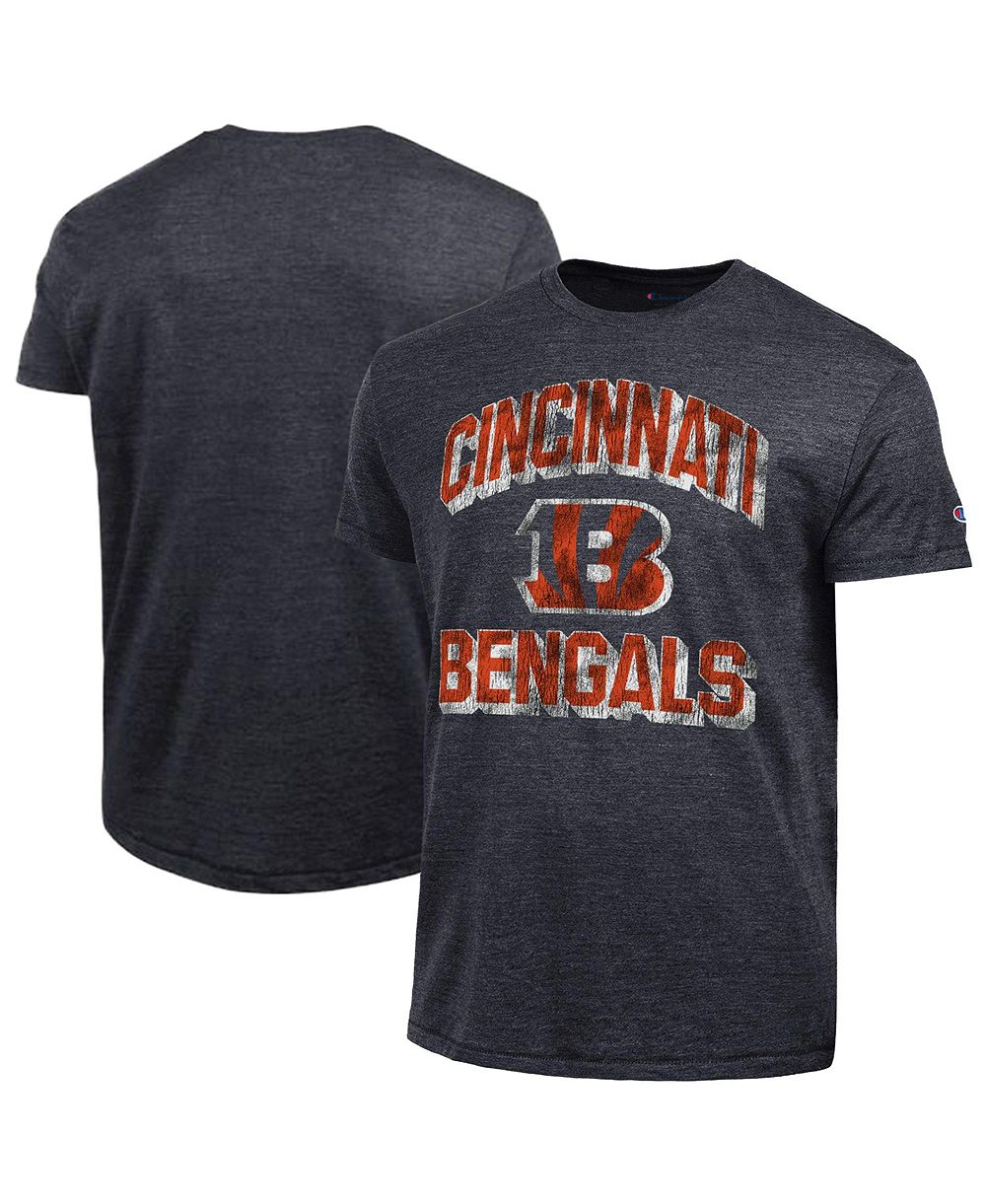 Мужская футболка Champion Black Cincinnati Bengals Ultimate Tri-Blend
