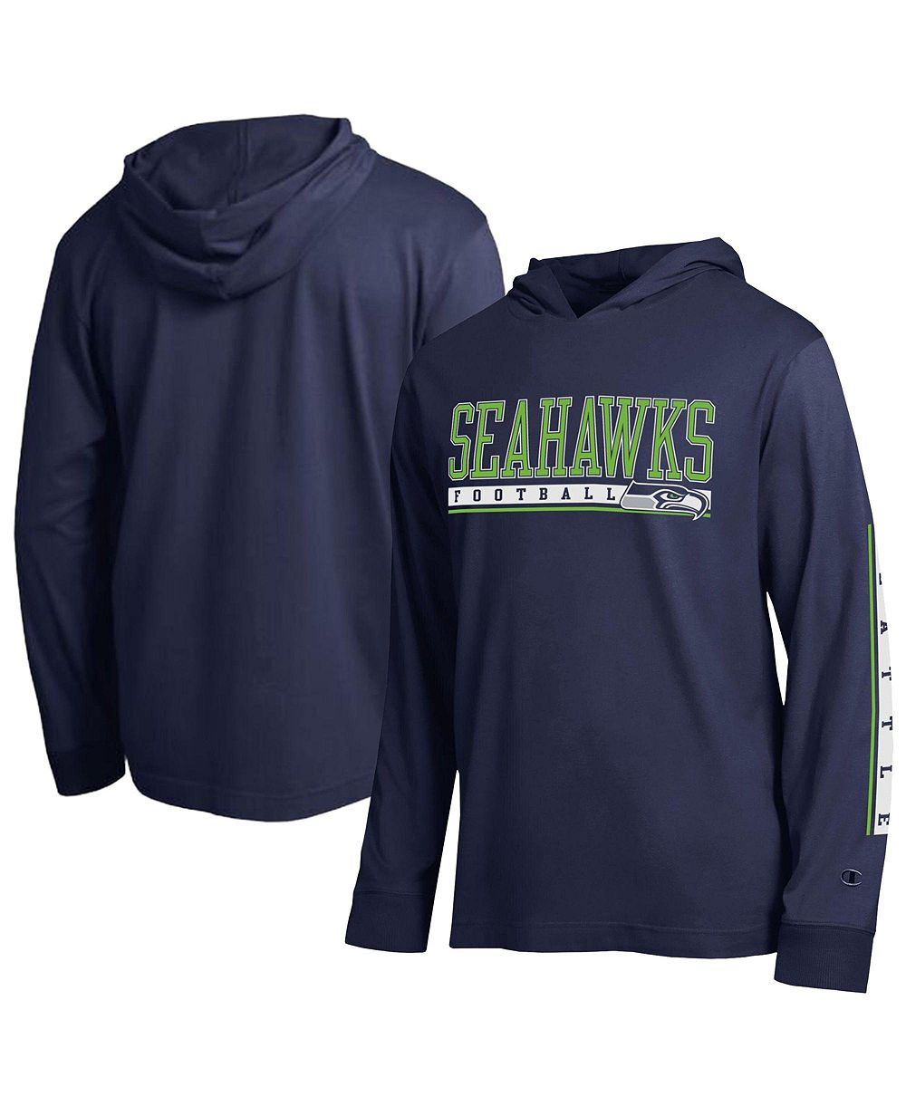 Champion Men's College Navy Seattle Seahawks All Star Hooded T-Shirt