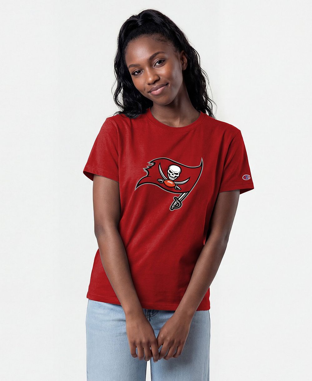 Женская футболка Champion с логотипом Tampa Bay Buccaneers