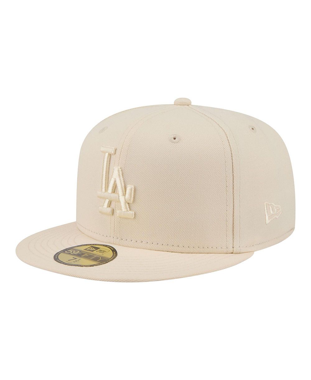 New Era Мужская fitted-кепка Los Angeles Dodgers Color Pack 59FIFTY кремового цвета