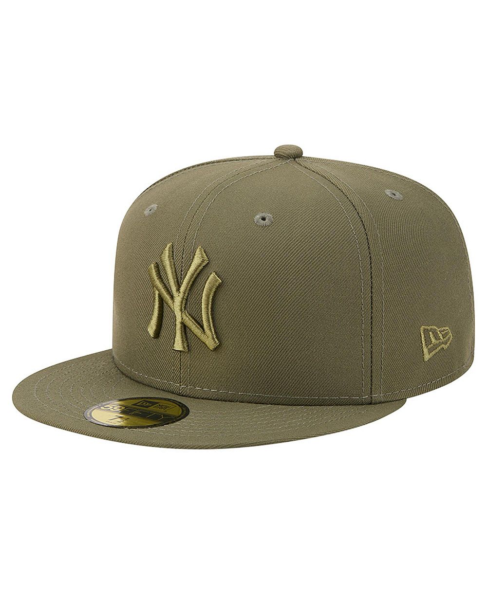 New Era Men's Olive New York Yankees Color Pack 59FIFTY Fitted Hat