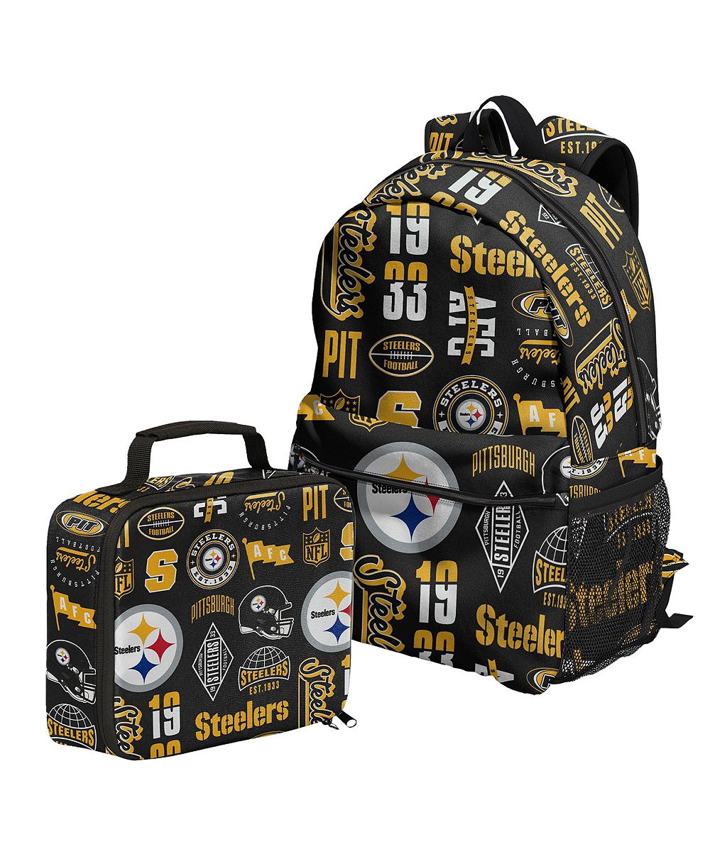 Набор из рюкзака и ланчбокса Outerstuff Pittsburgh Steelers