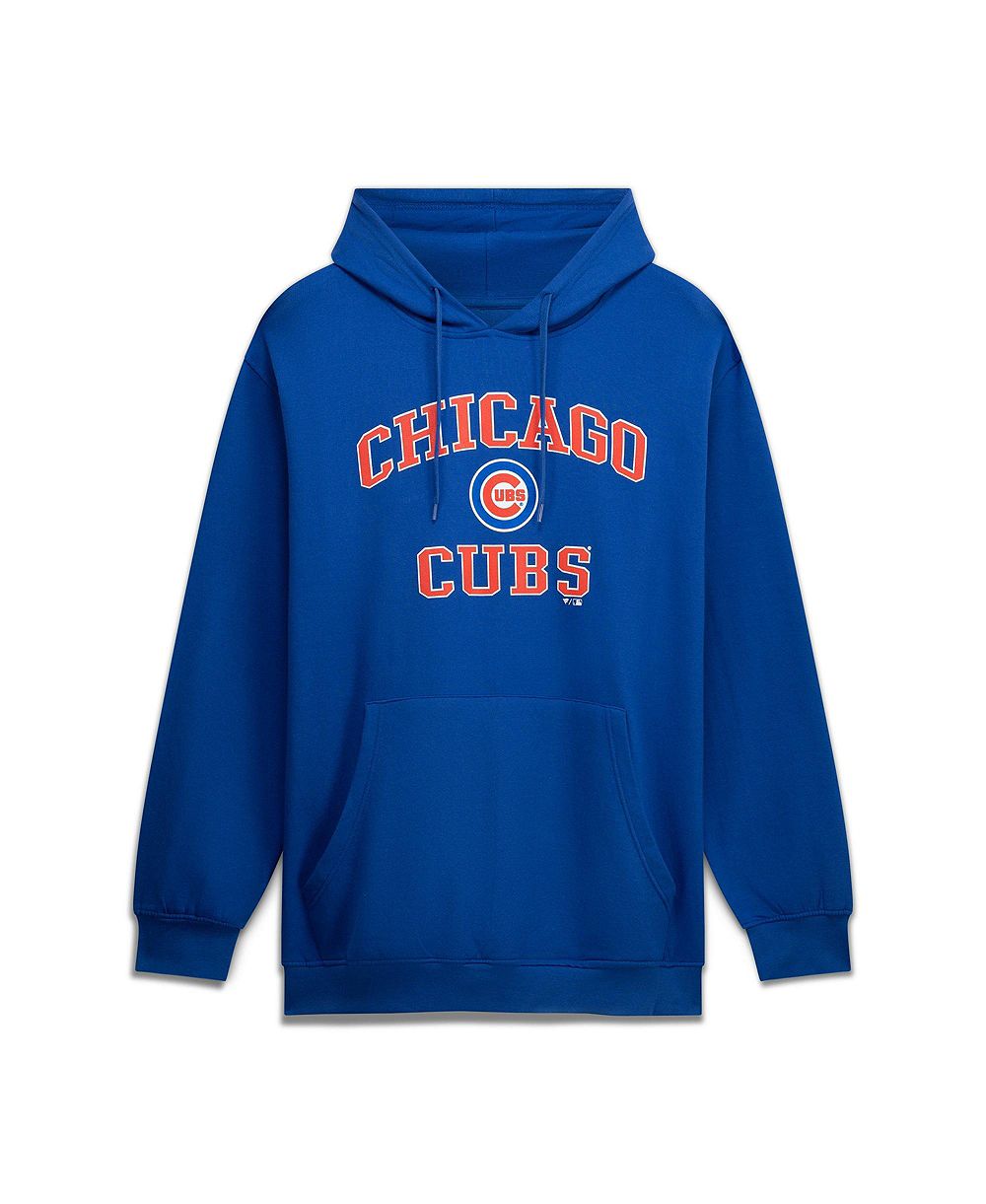 Мужское флисовое худи Fanatics Big & Tall Chicago Cubs Heart Soul