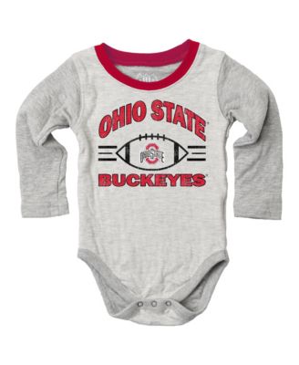 Wes & Willy Комплект Jie Jie Hopper для малышей (мальчиков и девочек), серый Ohio State Buckeyes