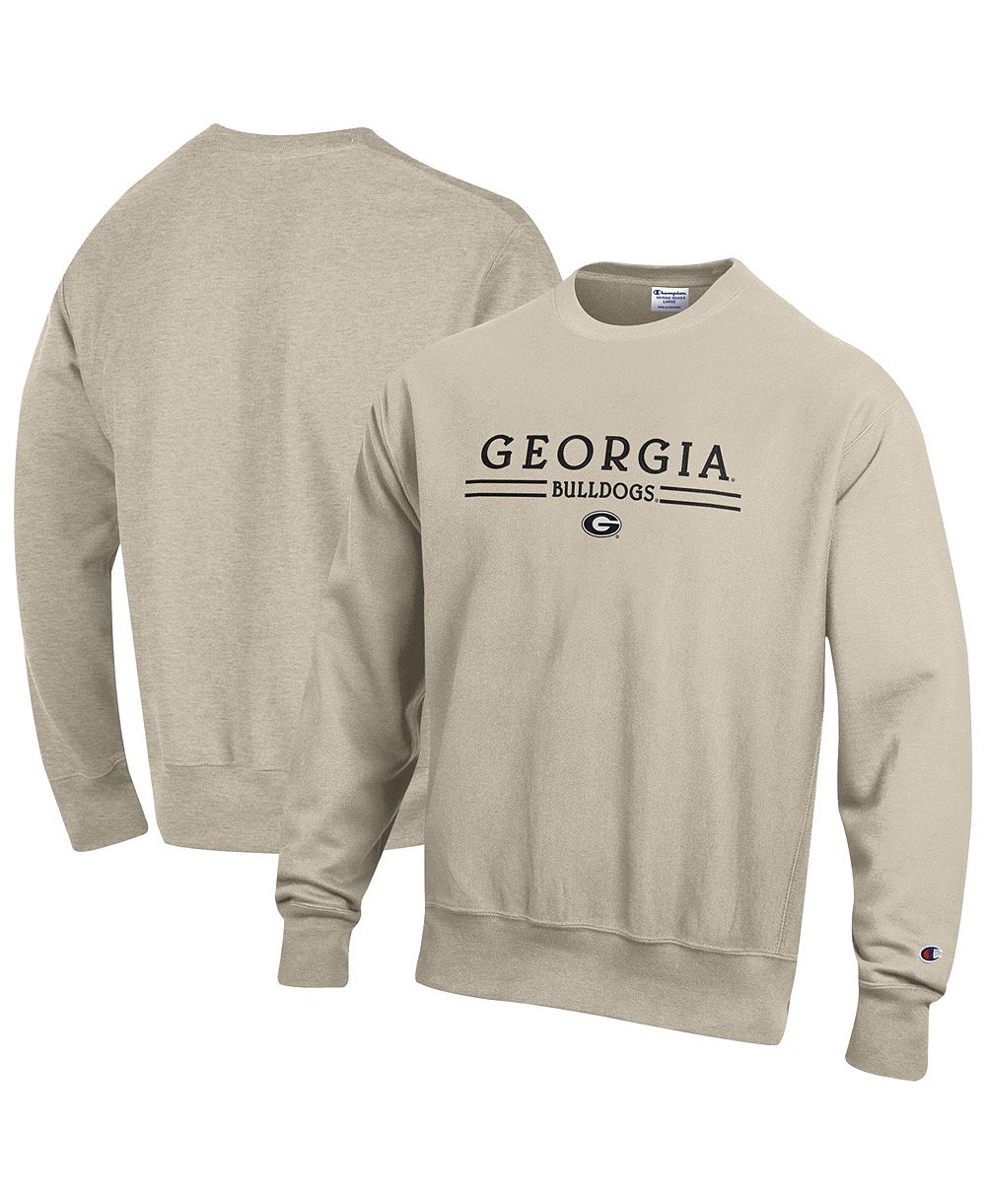 Champion Men's Georgia Bulldogs Reverse Weave Graphic Crewneck Sweatshirt